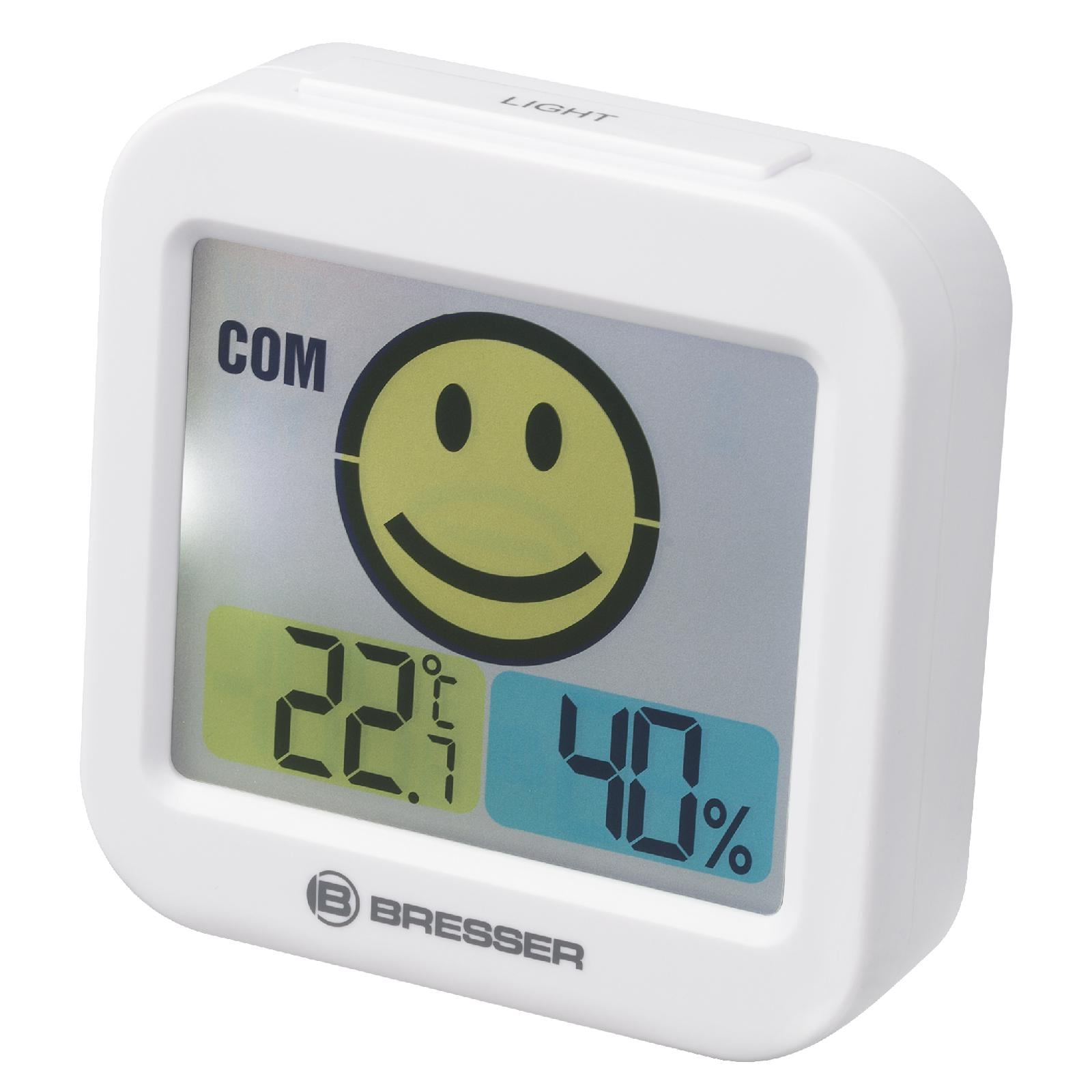 Термометр-гигрометр Bresser Temeo Smile White (7007450GYE000)