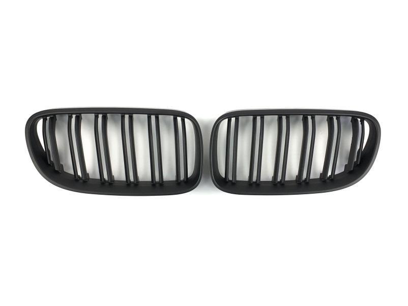 Решетка радиатора GBT для BMW 3 M-Look E-90/91/92/93 2005-2011 гг. пластик Черный (27669044)