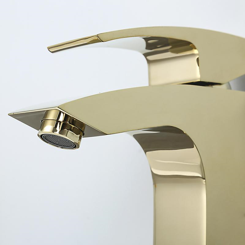 Смеситель для умывальника Gappo G1007-13 Золотой (1045060) - фото 10 Смеситель для умывальника Gappo G1007-13 Золотой (1045060) - фото 10