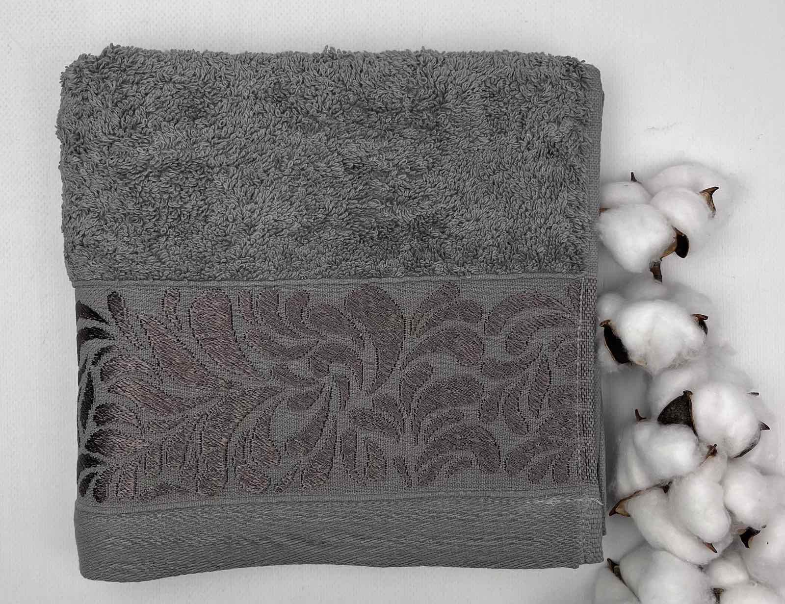 Полотенце Cottonize cod 412 50x90 см Серый (CN24568) - фото 1 Полотенце Cottonize cod 412 50x90 см Серый (CN24568) - фото 1