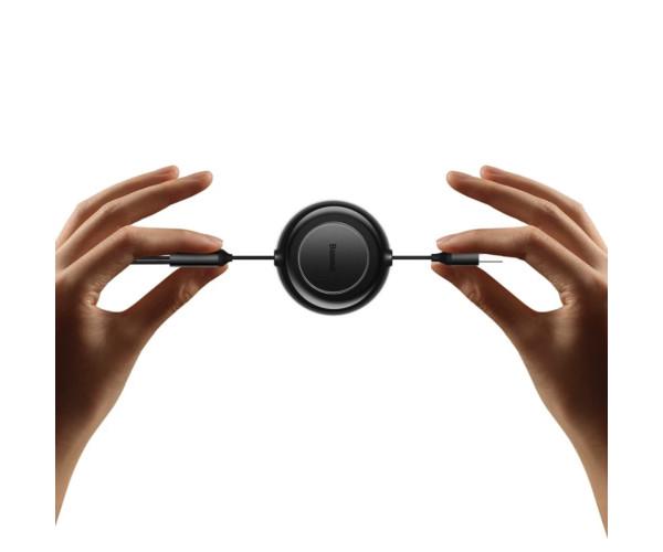 Кабель Data BASEUS Free2Draw USB-MicroUSB Lightning Type-C 3,5A 1,1 м Cluster Black (06P10368700111-02) - фото 8