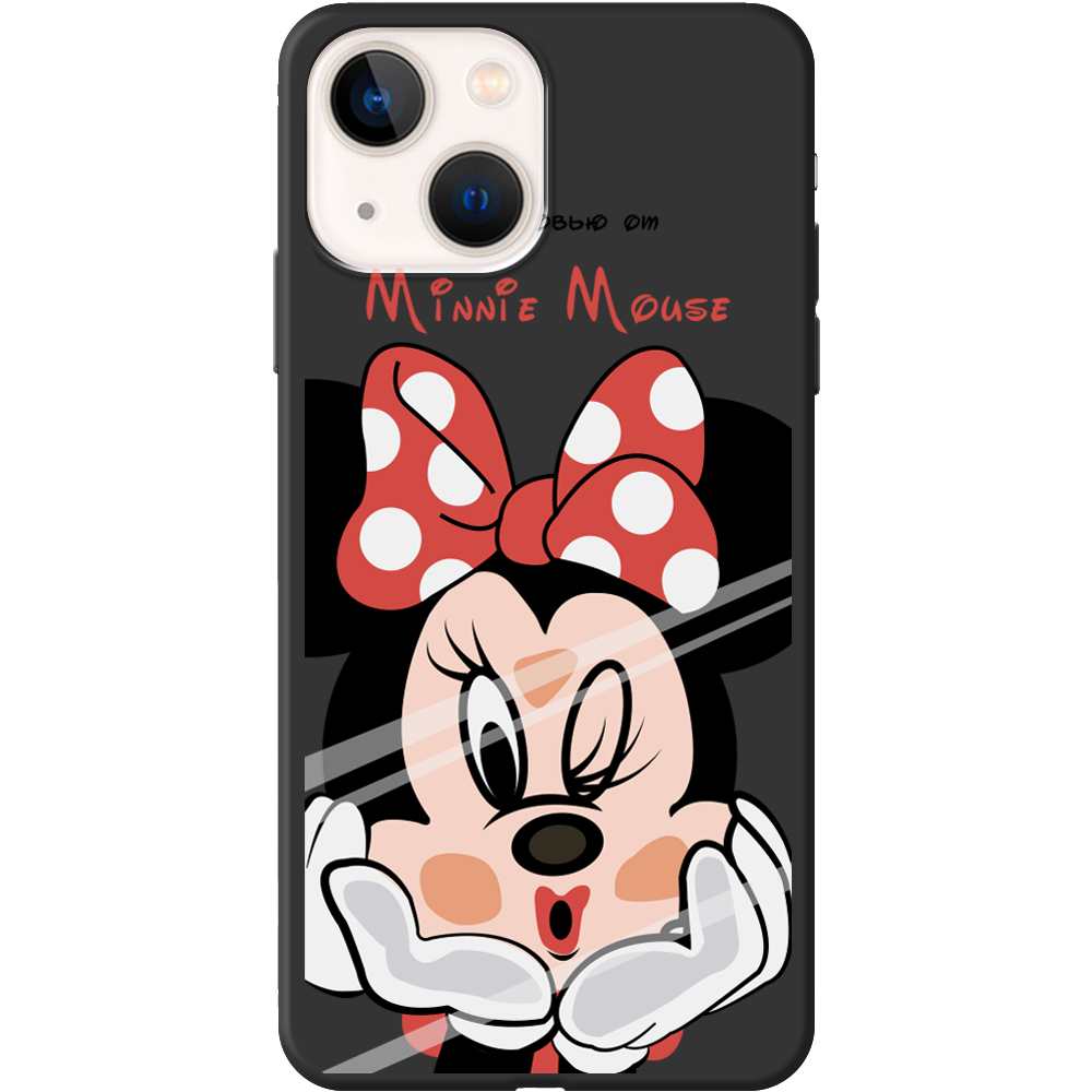 Чехол BoxFace iPhone 13 Lady M Черный силикон (43370-cc59-43446)