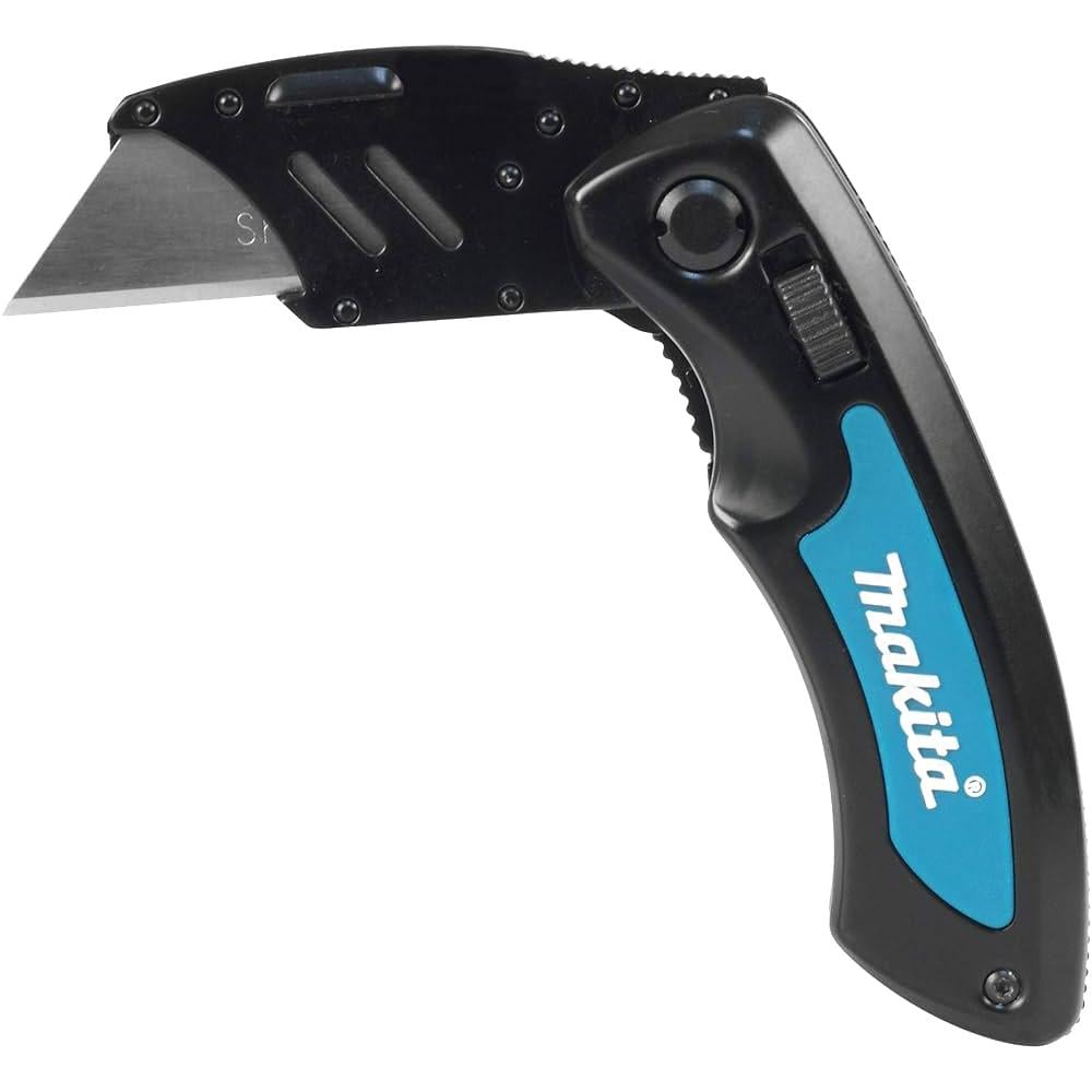 Ніж монтажний Makita складаний 10 додаткових лез