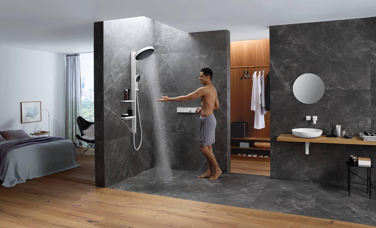 Душова система без змішувача Hansgrohe Rainfinity 26842700 Білий (131337) - фото 9