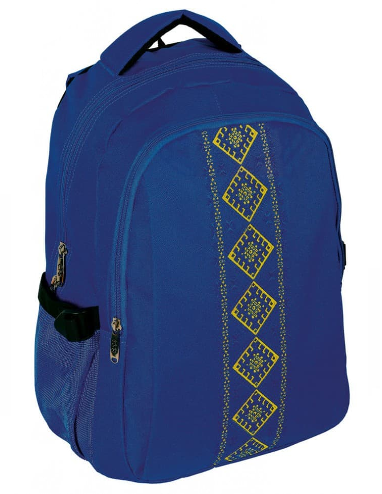 Рюкзак школьный Cool For School 17" Vyshyvanka Blue (CF85678)
