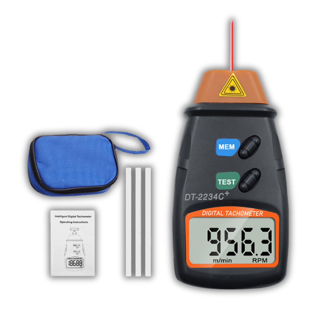 Тахометр лазерный Walcom DT-2234C и крона (30297771)