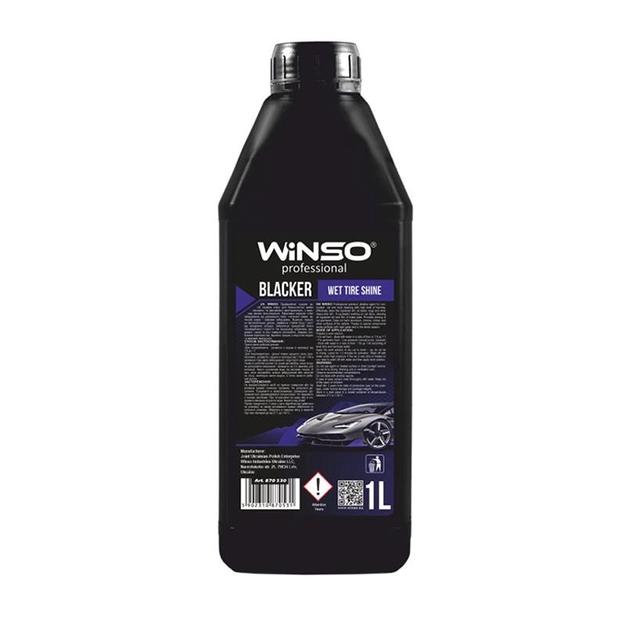 Полироль для шин WINSO BLACKER WET TIRE SHINE 1 л 880840 (113394)