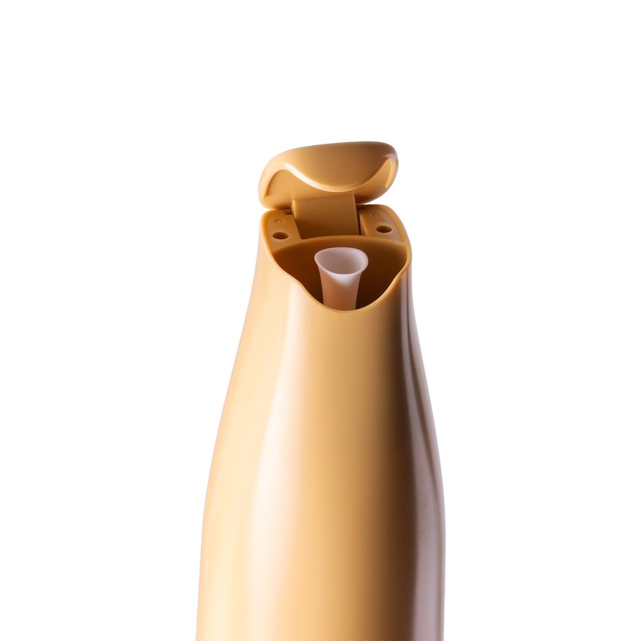 Пляшка для соняшникової олії з гравітаційною кришкою з дозатором 500 мл Жовтий (HP-34-9Y) - фото 3 Пляшка для соняшникової олії з гравітаційною кришкою з дозатором 500 мл Жовтий (HP-34-9Y) - фото 3