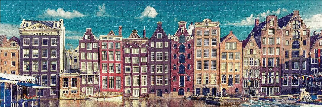 Пазлы трехслойные InterDRUK Around the World 1 1000 шт. 32х96 см - фото 3