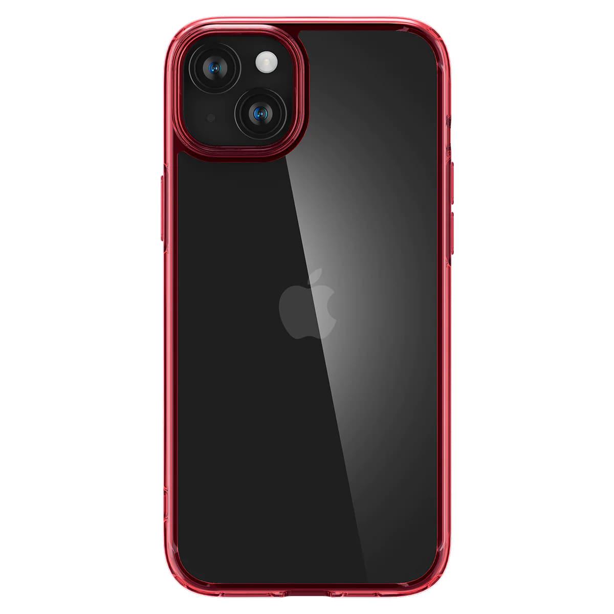 Чехол-бампер для телефона Spigen Ultra Hybrid Apple iPhone 15 Red Crystal (ACS06794)