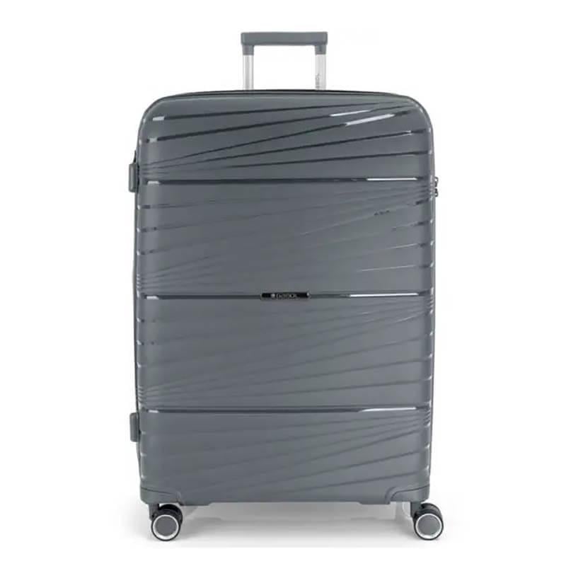 Валіза на 4-х колесах Gabol Kiba L 114/124 л Gris (931377)