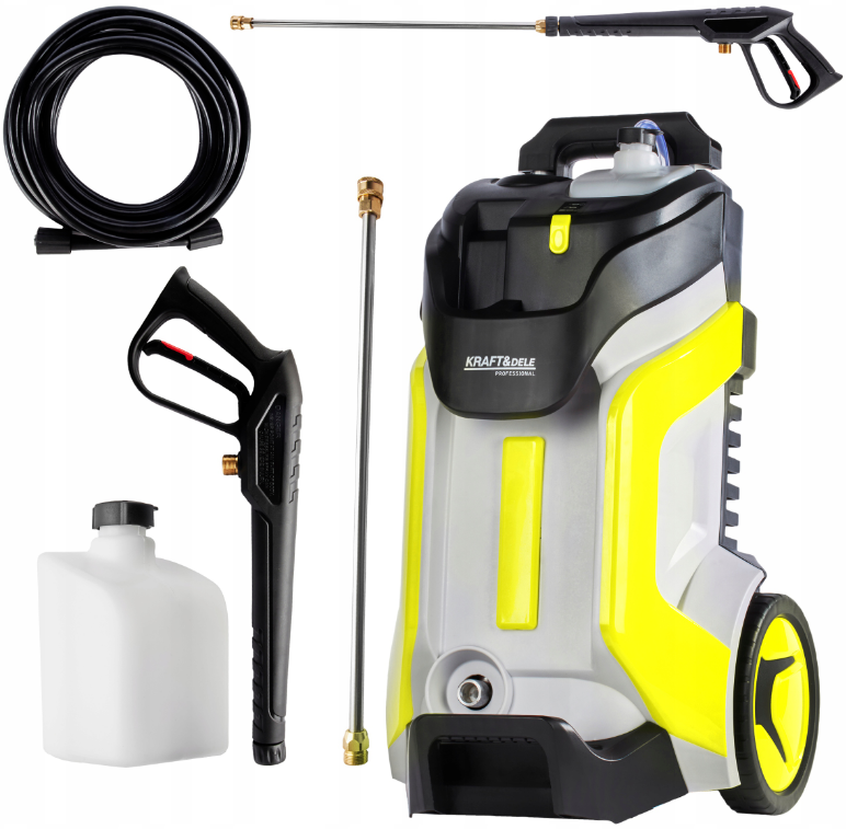 Мойка высокого давления Kraft&Dele 140бар 2100 Вт (23830021) Мойка высокого давления Kraft&Dele 140бар 2100 Вт (23830021)