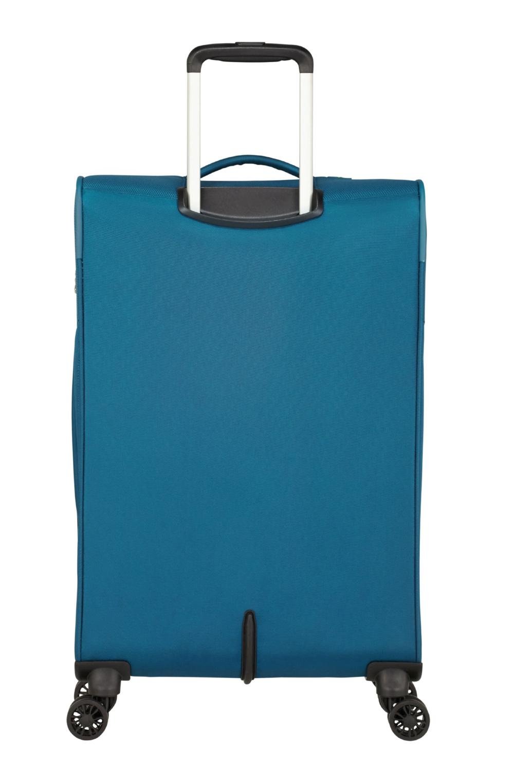 Чемодан с расширением American Tourister Summerfunk 67,5x42x27,5/29,5 см Голубой (78G-51004) - фото 2