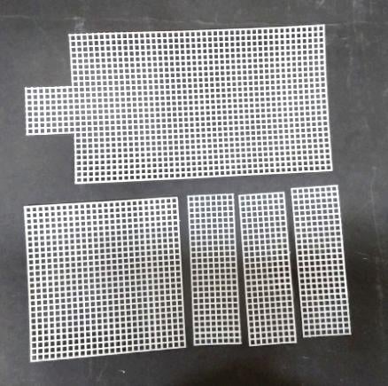 Канва-основа из 5 частей для создания сумки клатча пластиковая (6026) - фото 4