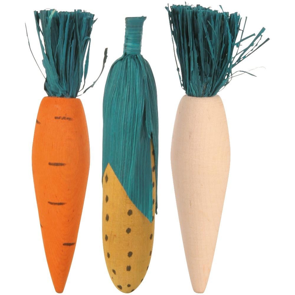 Игрушка для грызунов Trixie овощи искусственные 3шт. 10см (4011905061900)