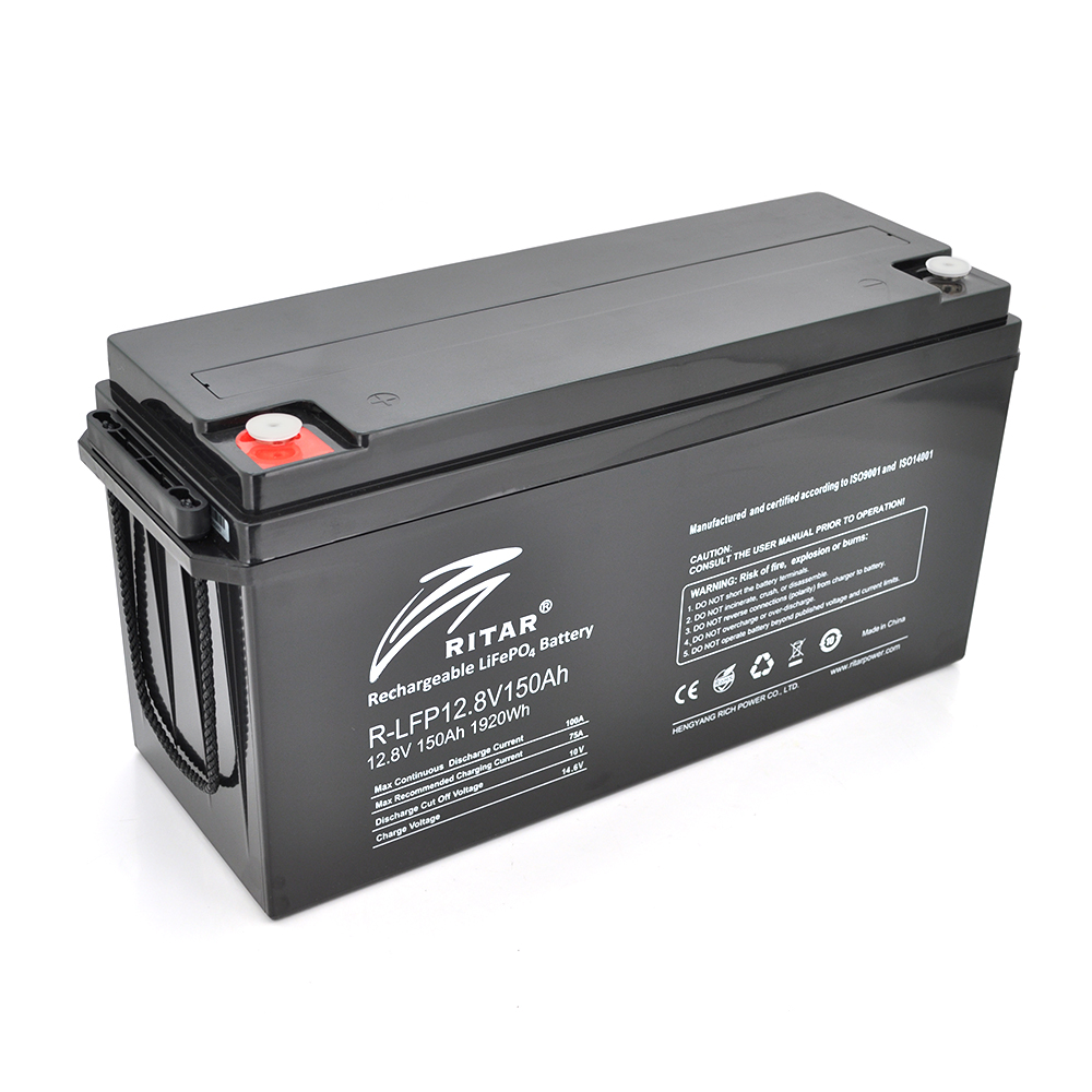Аккумулятор Ritar LiFePO4 12,8V 150 Ah 1920Wh для ИБП и солнечных систем (27419) Аккумулятор Ritar LiFePO4 12,8V 150 Ah 1920Wh для ИБП и солнечных систем (27419)