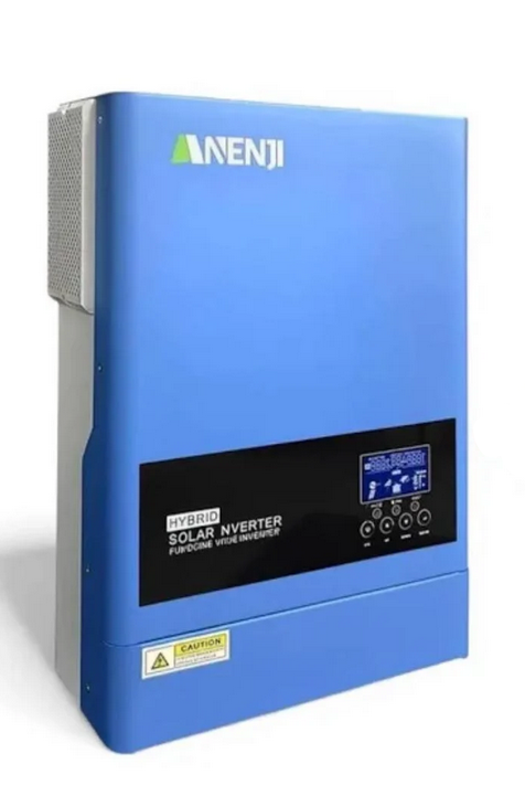 Солнечный инвертор гибридный Anenji ANJ-6200W-48V-WIFI прошивка 2025 г встроенный WIFI бесшумный