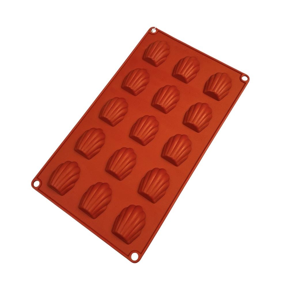 Форма силиконовая One Chef Профи Ракушка 42х35 мм 15 ячеек (33537967)