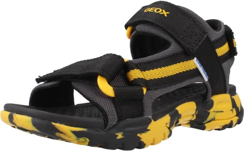 Сандалии Geox Borealis р. 33 Black/Yellow (31981731)