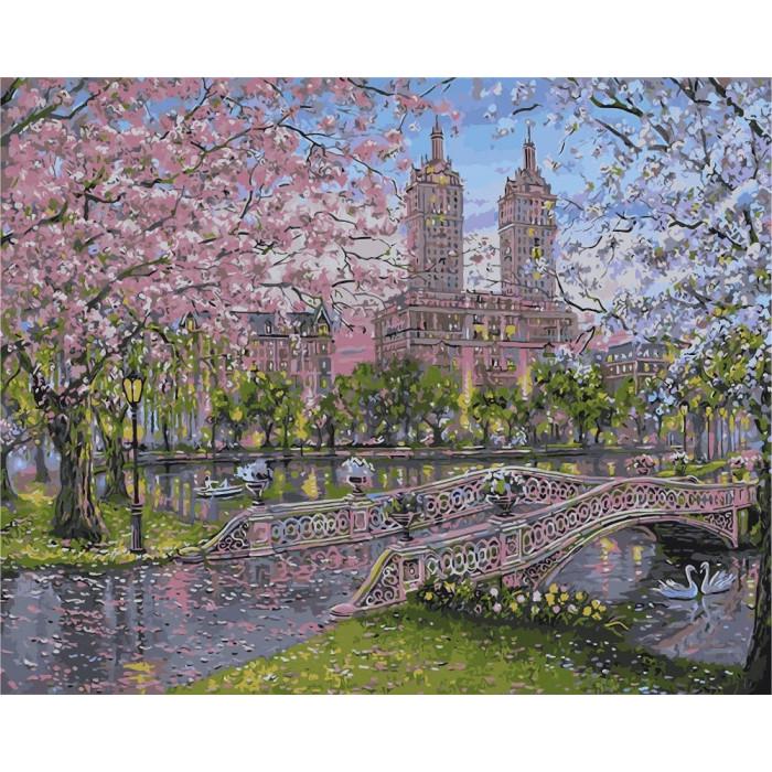 Картина по номерам Ідейка Волшебный парк 40х50 см (KHO3529)