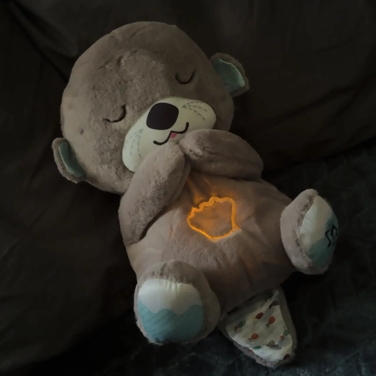 Мягкая игрушка Выдра спящей дышит (25169333) - фото 4 Мягкая игрушка Выдра спящей дышит (25169333) - фото 4