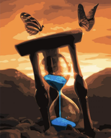 Картина по номерам Strateg Текущее время 40x50 см (VA-3712)