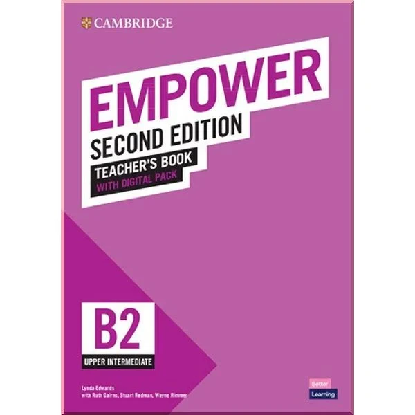 Книга для учителя Cambridge Empower Second Edition B2 Upper-Intermediate Teacher's Book with Digital Pack