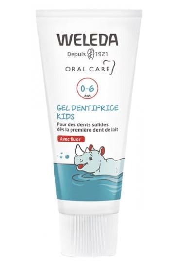 Гель зубной детский с фтором Weleda Oral Care Kids 0-6 лет 50 мл (2711333801)