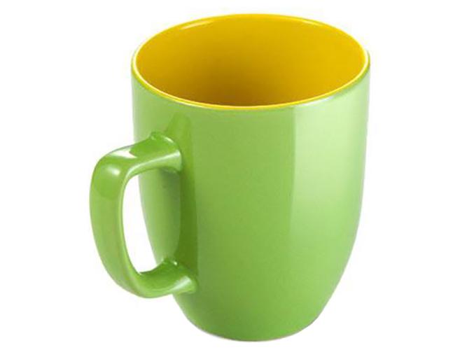 Кружка Crema Shine 8х9,5 см 300 мл Зеленый (MTE-387192_25)