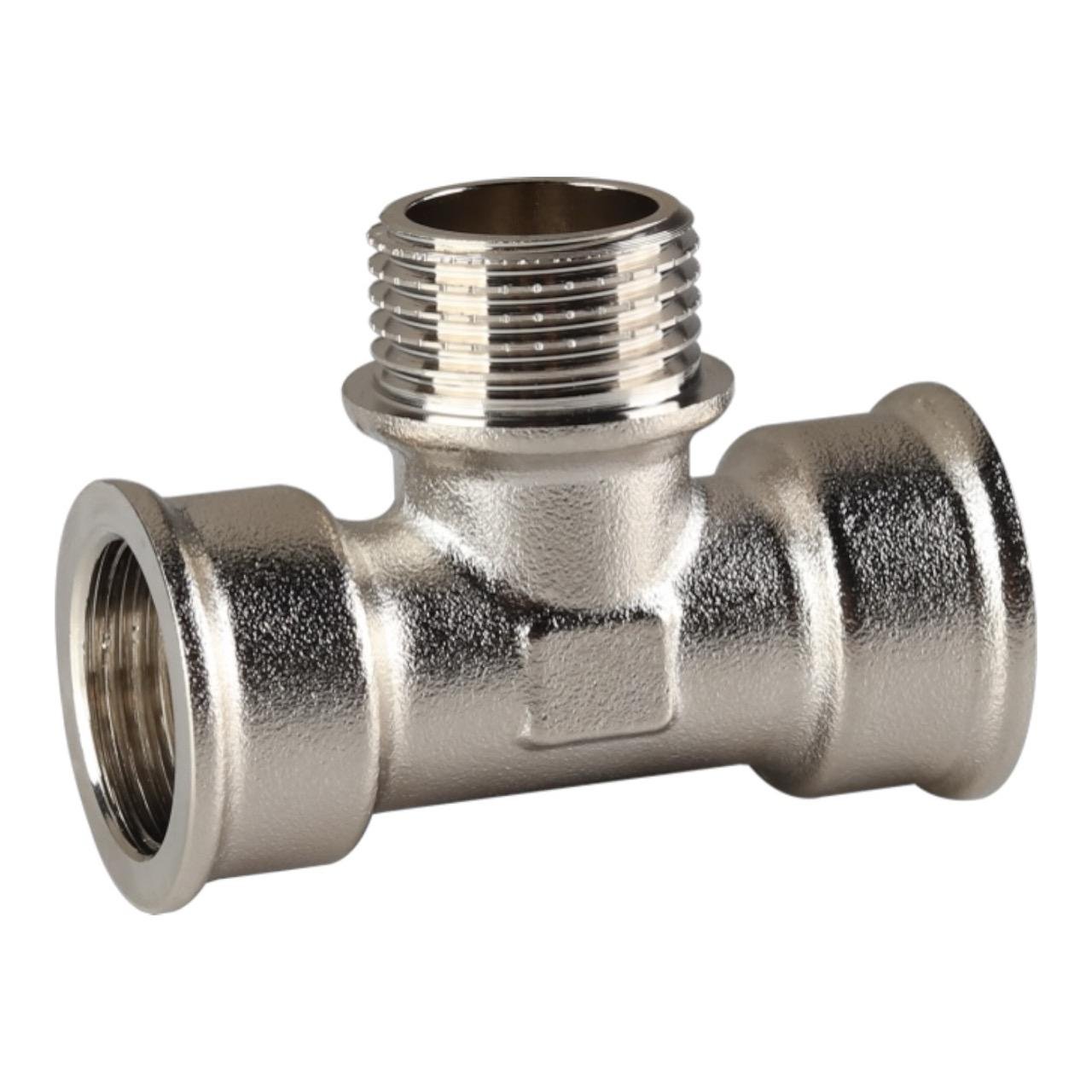 Тройник REIGER 1/2" ВНВ никель (00-00009608)