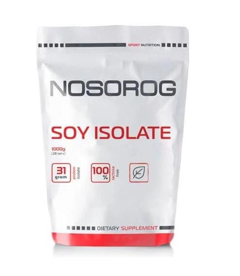 Протеин Nosorog Soy Isolate 1000 g 28 servings Chocolate