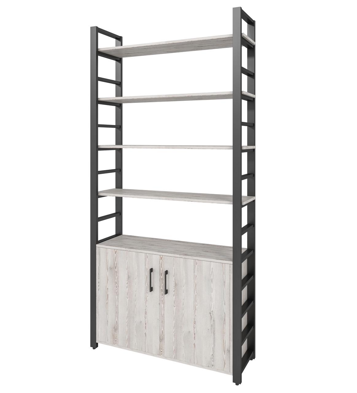 Стеллаж металлический Loft Details MM-231b-1 Сосна лофт белая