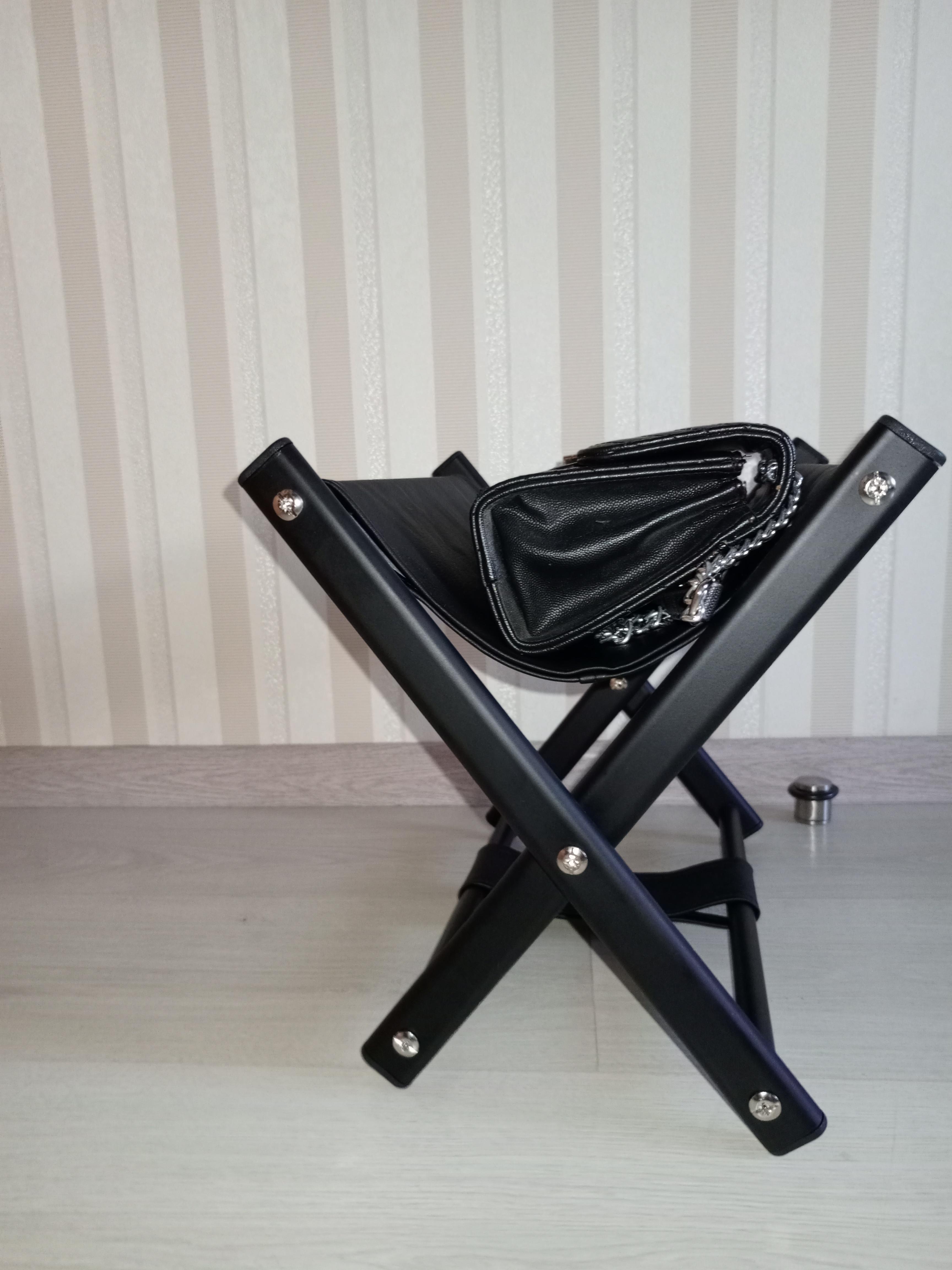 Підставка для сумки висота 31 см Чорний/Чорний - фото 7 Підставка для сумки висота 31 см Чорний/Чорний - фото 7