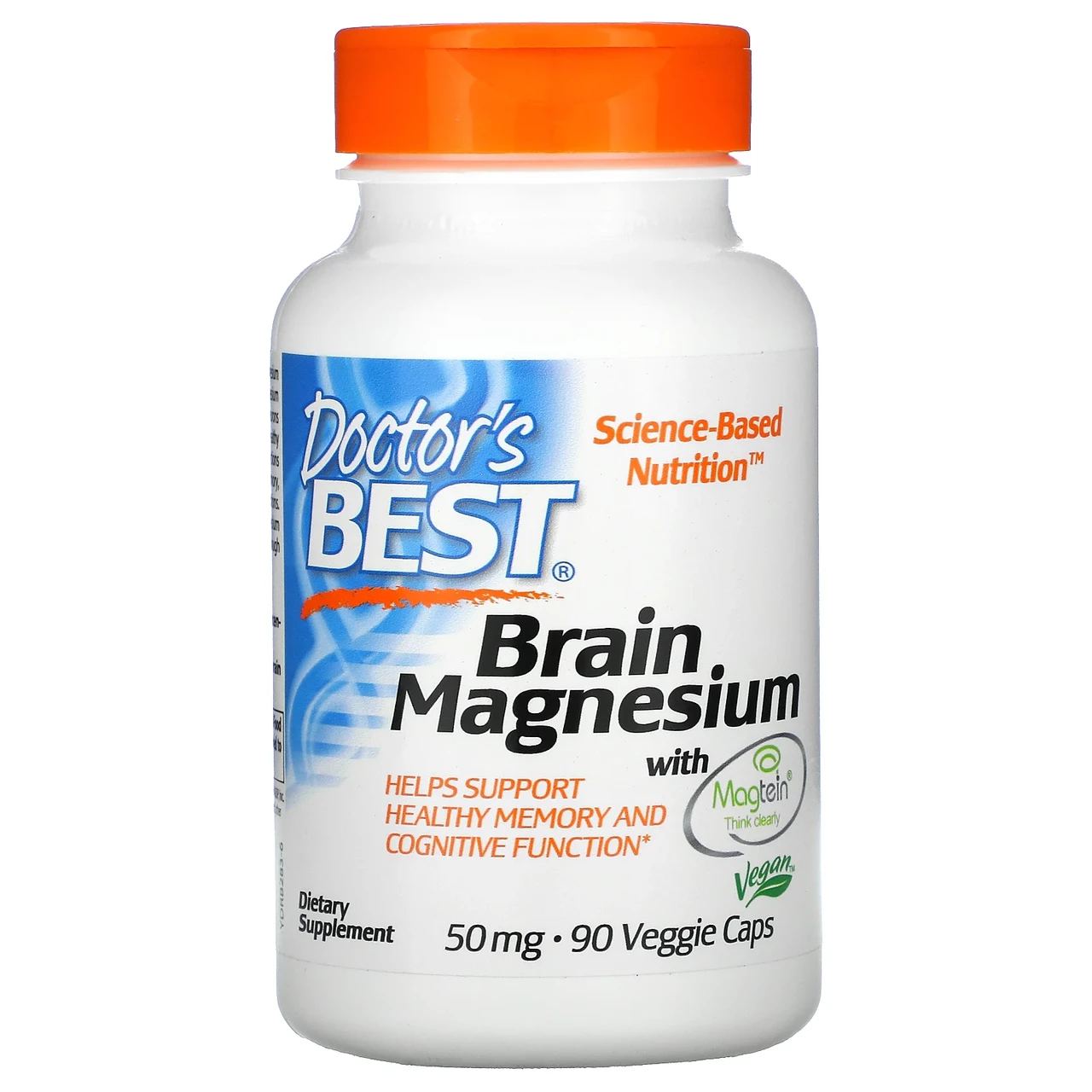 Магний L-треонат Doctor's Best Brain Magnesium 90 капс.