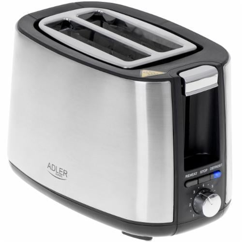 Тостер Adler AD 3214 2 ломтика Тостер Adler AD 3214 2 ломтика