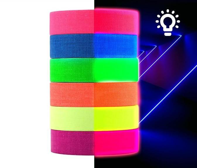 Лента клейкая флуоресцентная 1,5 см x 5 м Желтый (2499697676) - фото 9 Лента клейкая флуоресцентная 1,5 см x 5 м Желтый (2499697676) - фото 9