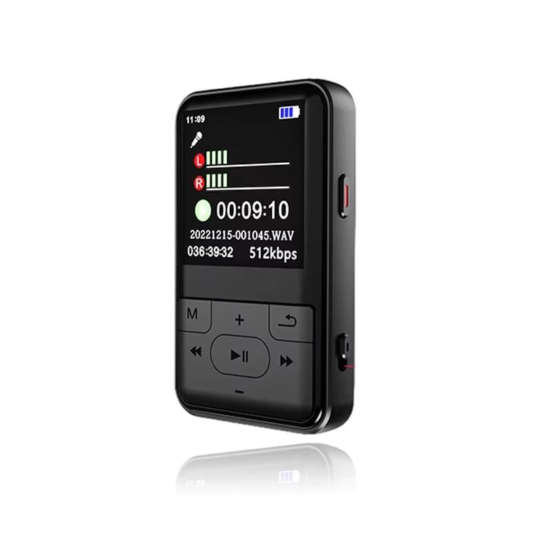 MP3-плеєр багатофункціональний Walker MB69 ультралегкий з кліпсою 8Gb Чорний