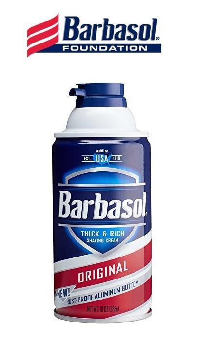 Крем-пена для бритья Barbasol для всех типов кожи кожи 283 г (051009009341)