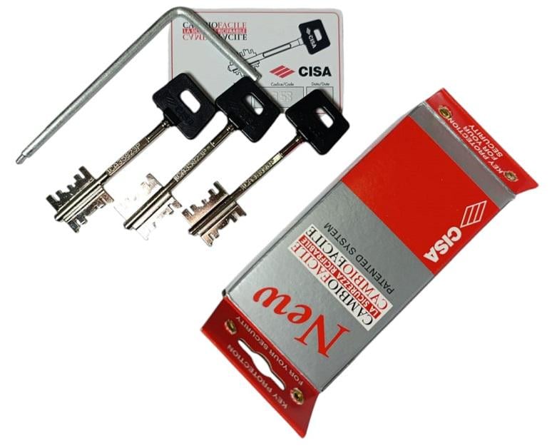 Набор перекодировки Cisa с тремя ключами (1.06520.50.1)