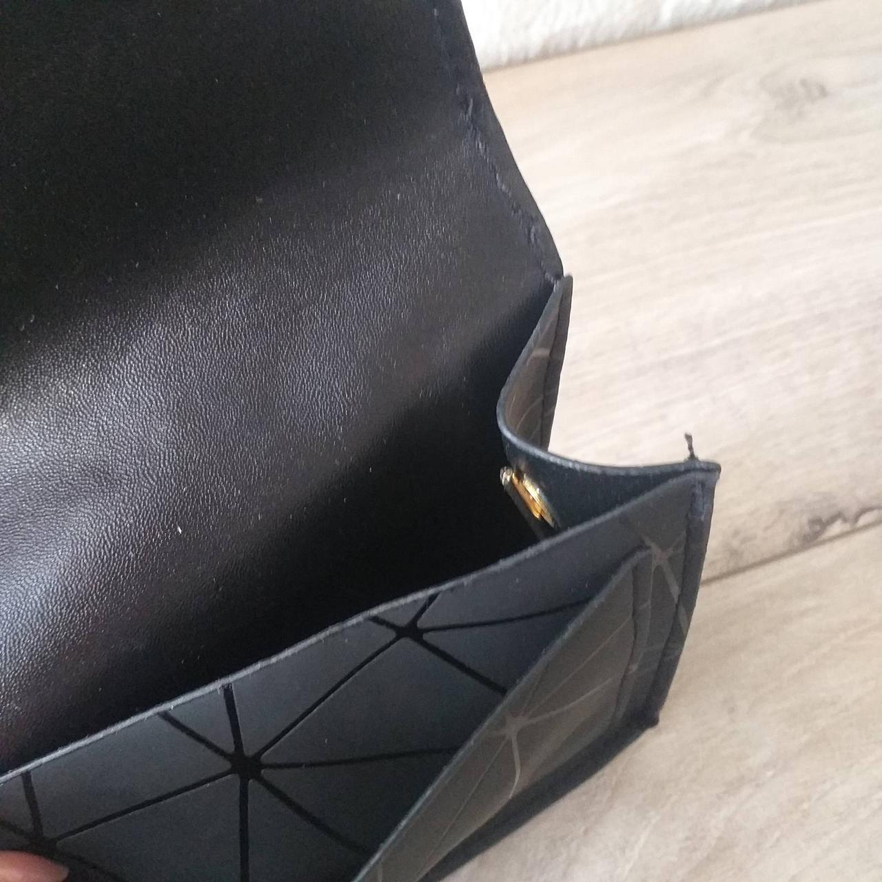 Женская сумка маленькая классическая на цепочке Черный (KG-7252) - фото 4 Женская сумка маленькая классическая на цепочке Черный (KG-7252) - фото 4