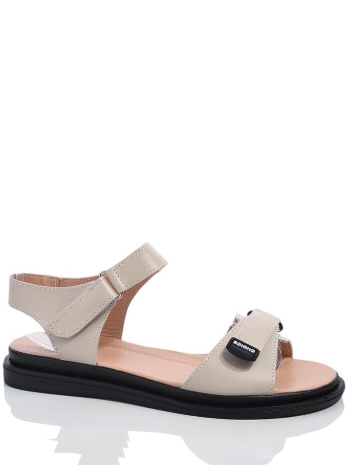 Босоножки кожаные ITTS N21-12 р. 36 Бежевый