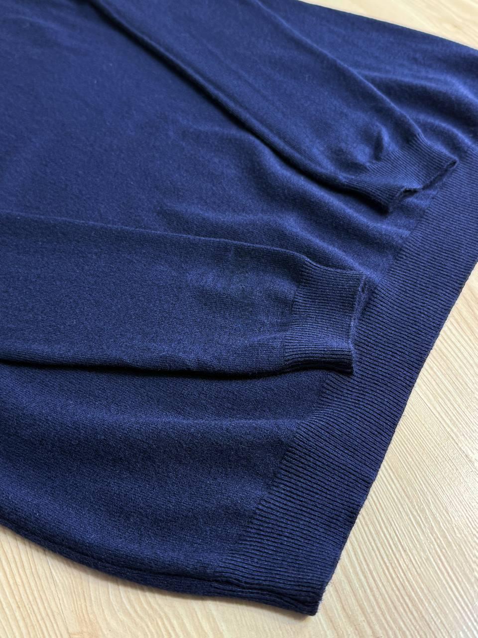 Джемпер жіночий ACCORDDREAM 9377 тонкий светр простий базовий однотонний OS Темно-синій (1290) - фото 4 Джемпер жіночий ACCORDDREAM 9377 тонкий светр простий базовий однотонний OS Темно-синій (1290) - фото 4