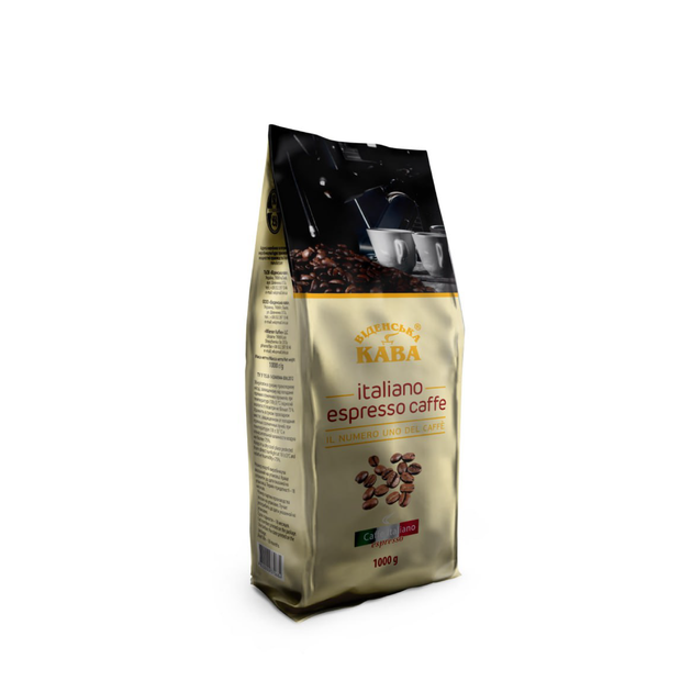 Кава зернова Віденська кава Italiano Espresso Caffe 1 кг
