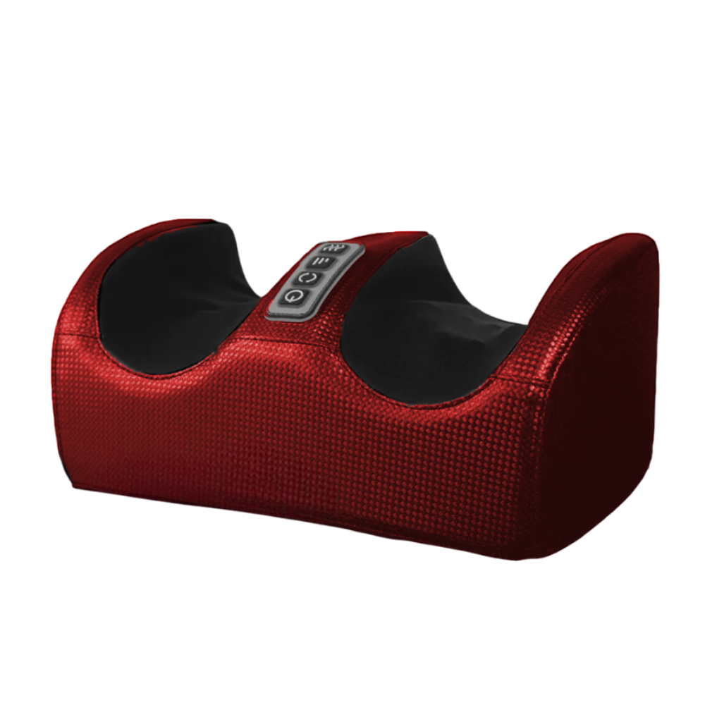 Массажер для ног электрический Foot Massager с подогревом Красный (9966/2)