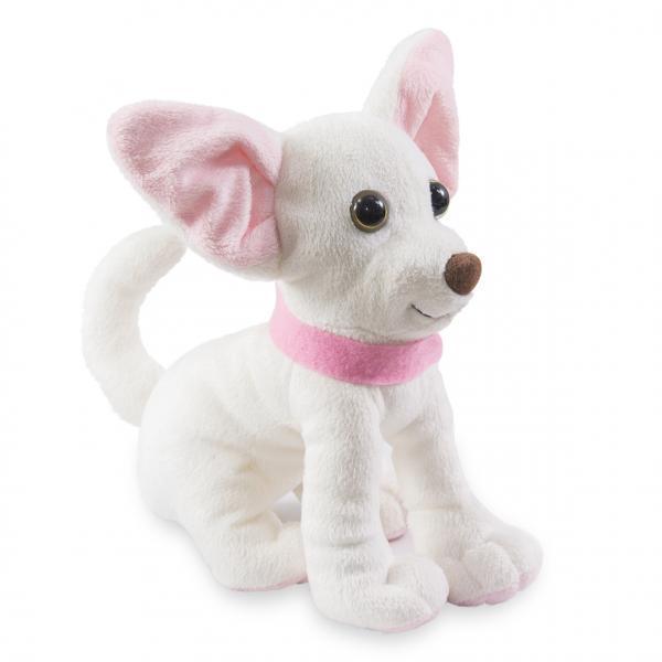 М'яка іграшка Tigres Собачка чихуахуа 16 см Білий (СО-0095)