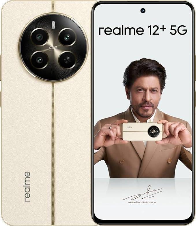 Смартфон Realme 12+ Plus 5G 8/256 Гб Navigator Global Version Beige - фото 1 Смартфон Realme 12+ Plus 5G 8/256 Гб Navigator Global Version Beige - фото 1