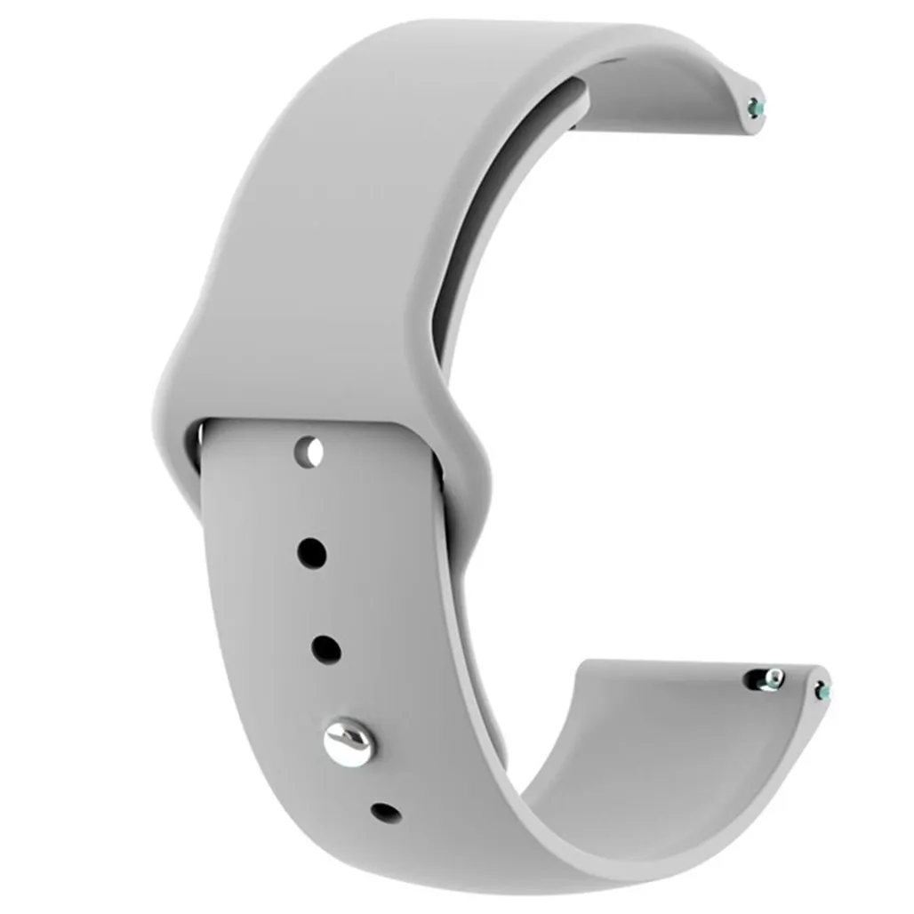 Ремешок универсальный Silicone Band для Samsung Watch 22 мм Gray