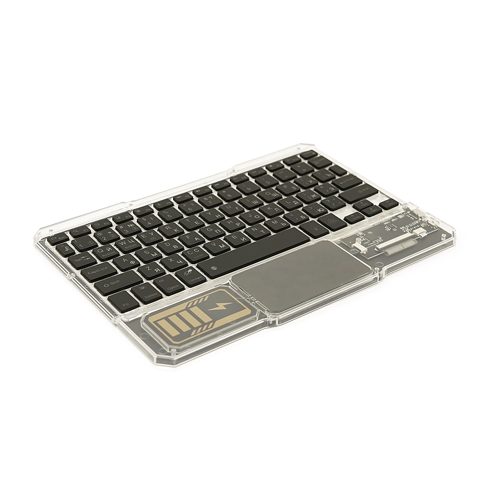Клавіатура бездротова VOLTRONIC YT-K333 Touchpad 78 клавіш (25602566)