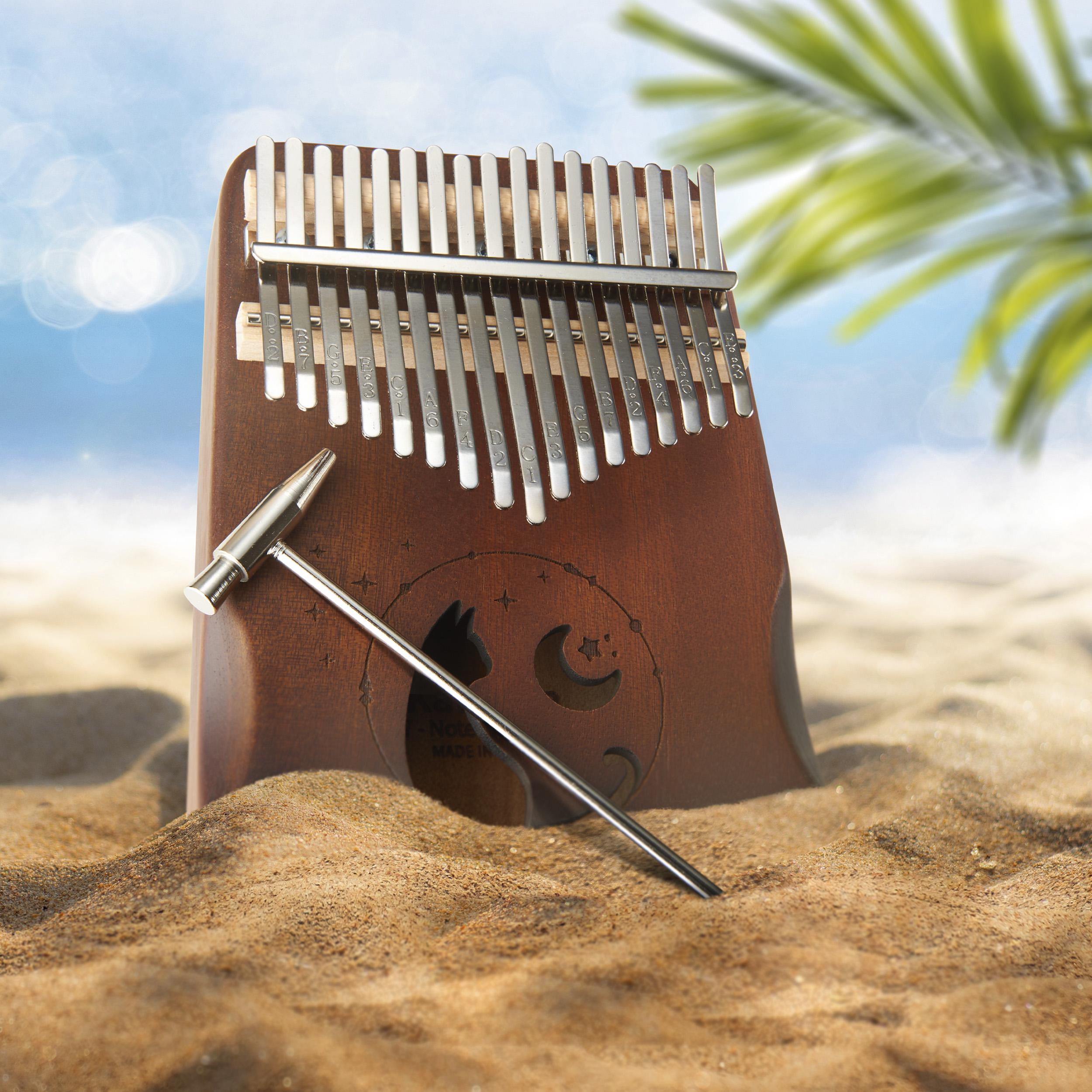 Калімба музичний інструмент Kayfovo KA-56 Пальчикове піаніно ручна робота дерево 17 клавіш (28738) - фото 7 Калімба музичний інструмент Kayfovo KA-56 Пальчикове піаніно ручна робота дерево 17 клавіш (28738) - фото 7