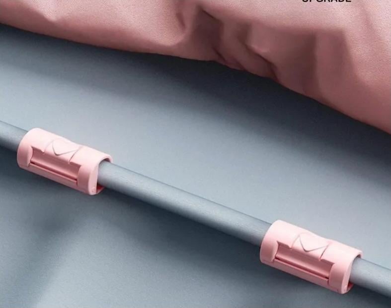 Держатели для простыни 6 шт. Розовый (0109/pinkBig) - фото 2